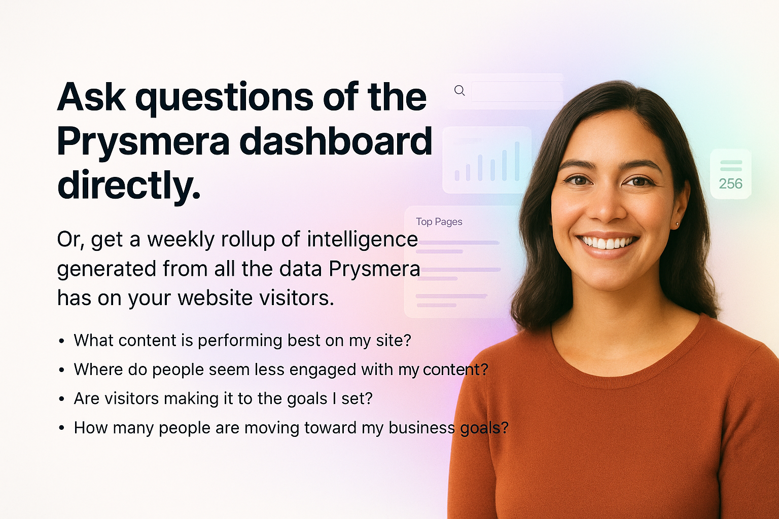 Ask questions of the dashboard